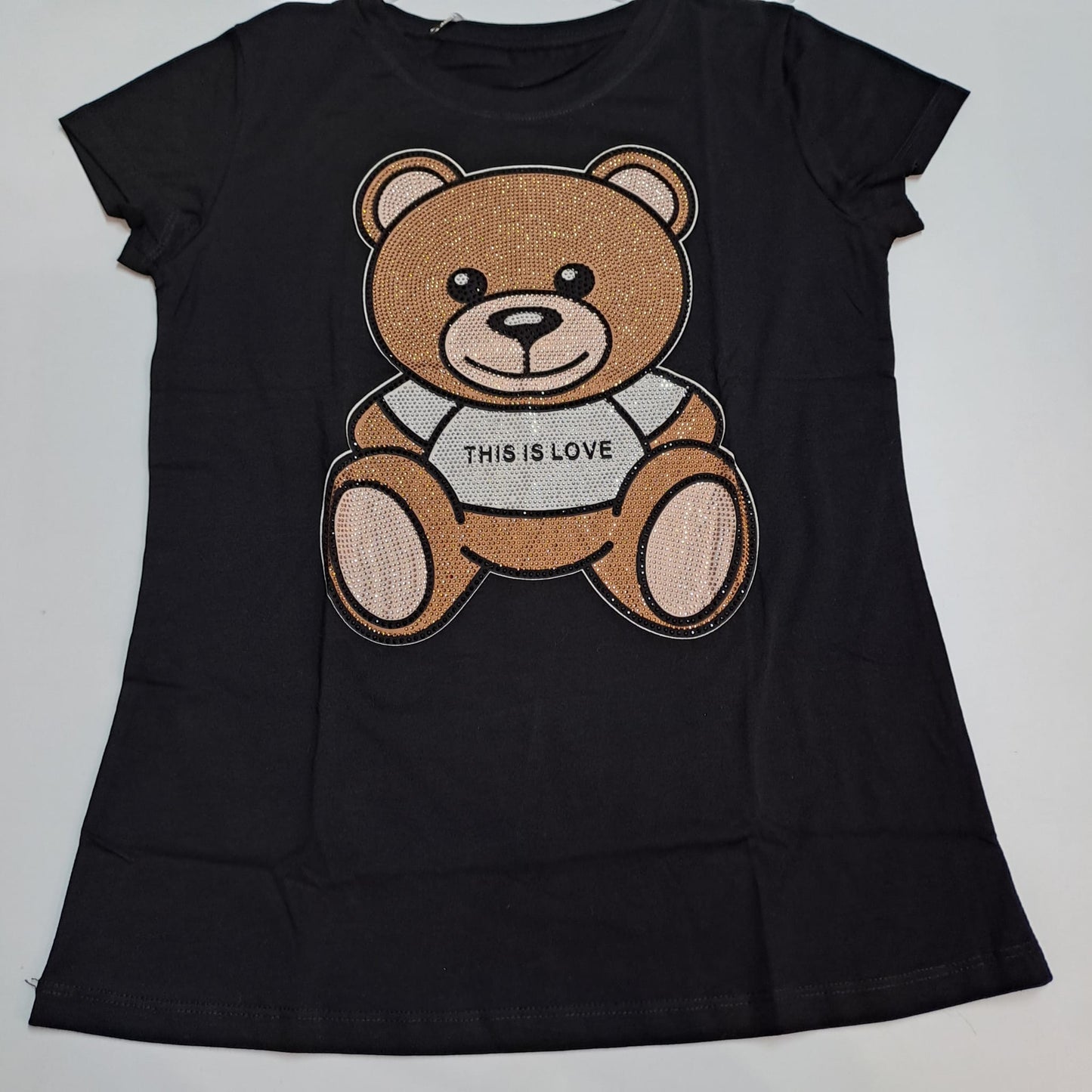 T-SHIRT "TEDDY" STRASS