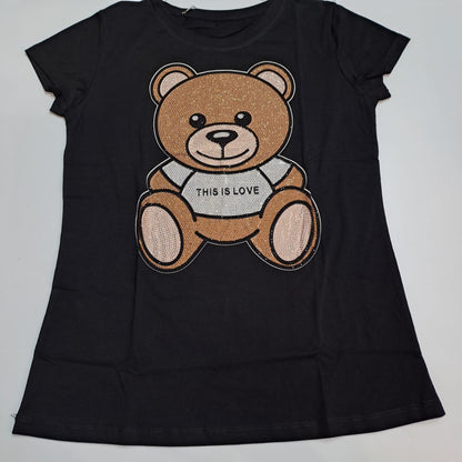 T-SHIRT "TEDDY" STRASS