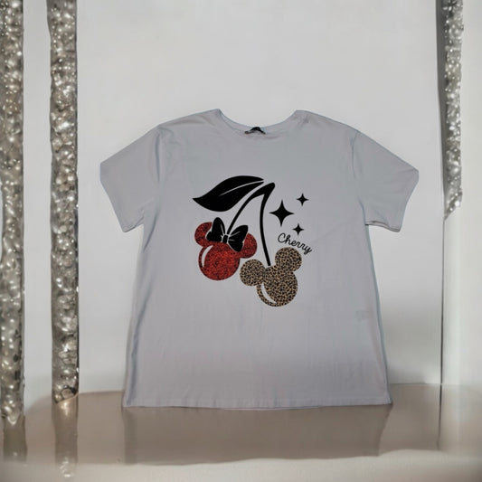 T-SHIRT CON CILIEGIE MINNIE